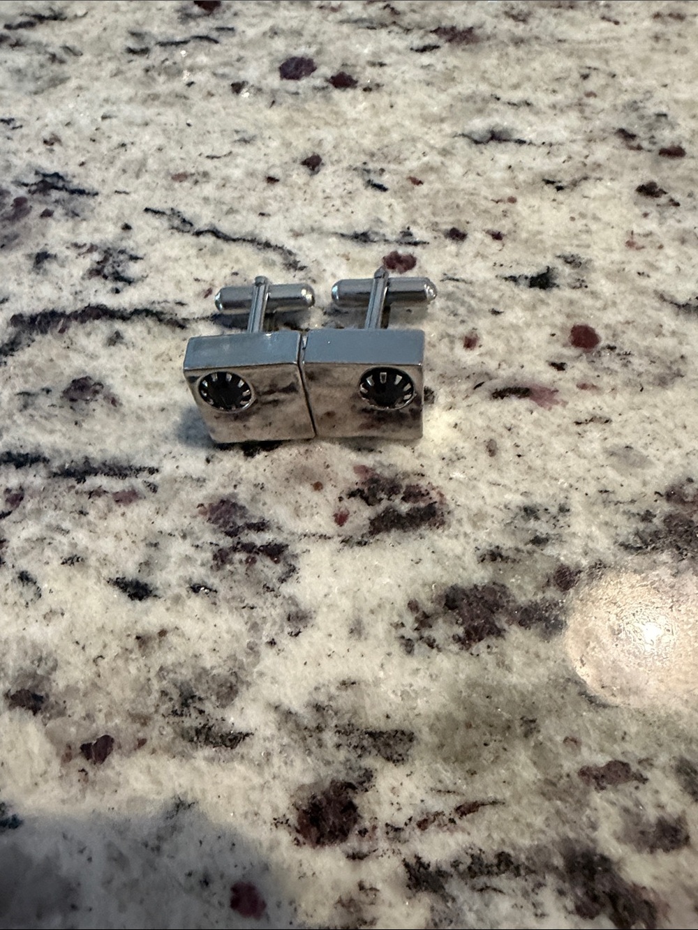 Mixed Gold & Silver Cufflink Set - Picture 7 of 16